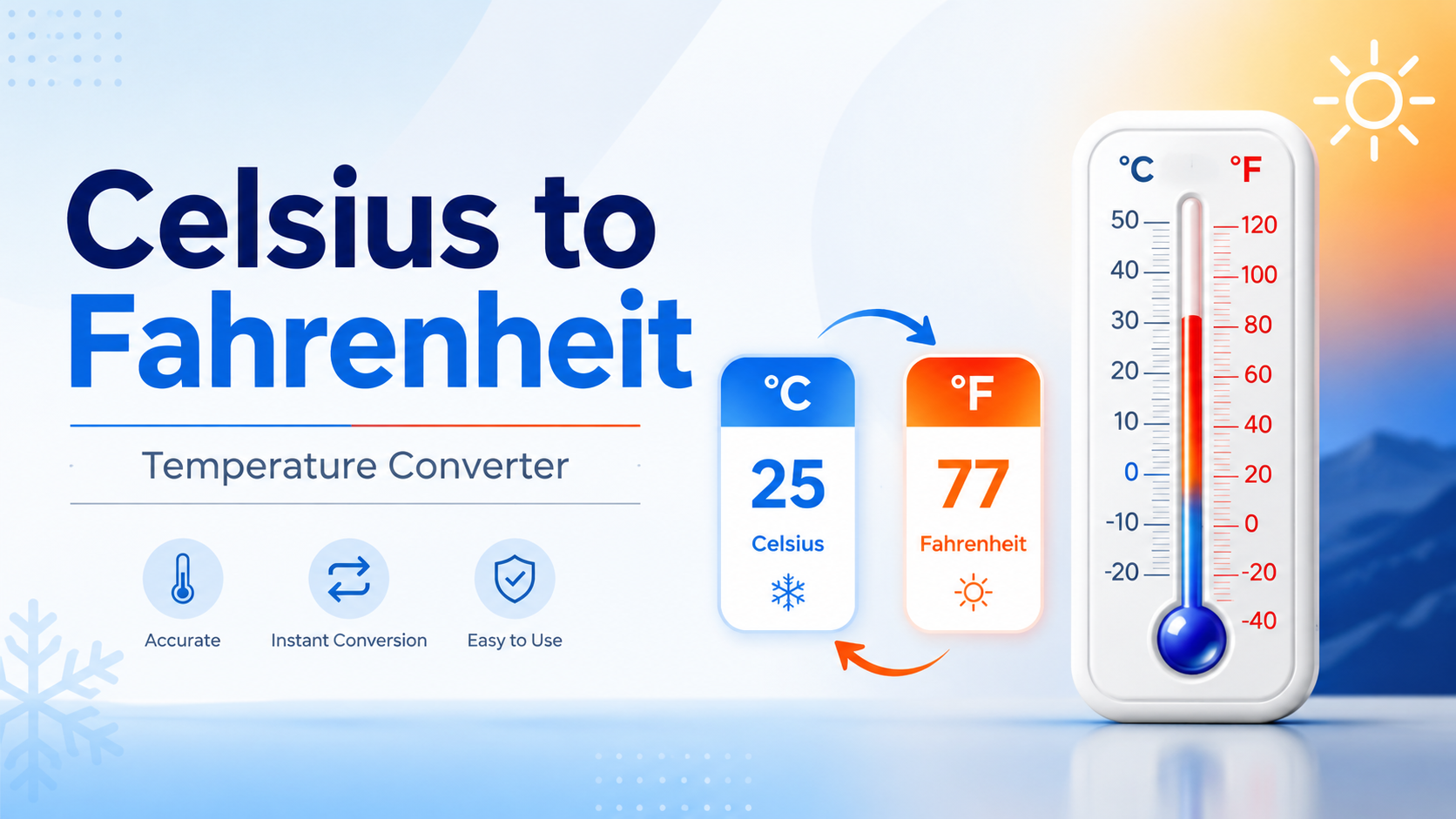 celsius to fahrenheit