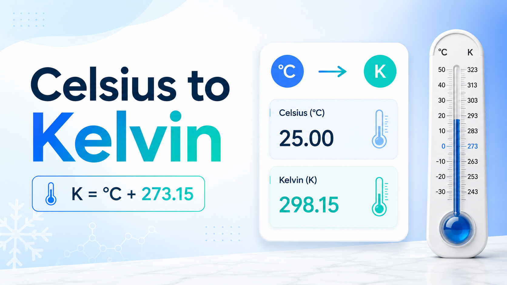 celsius to kelvin