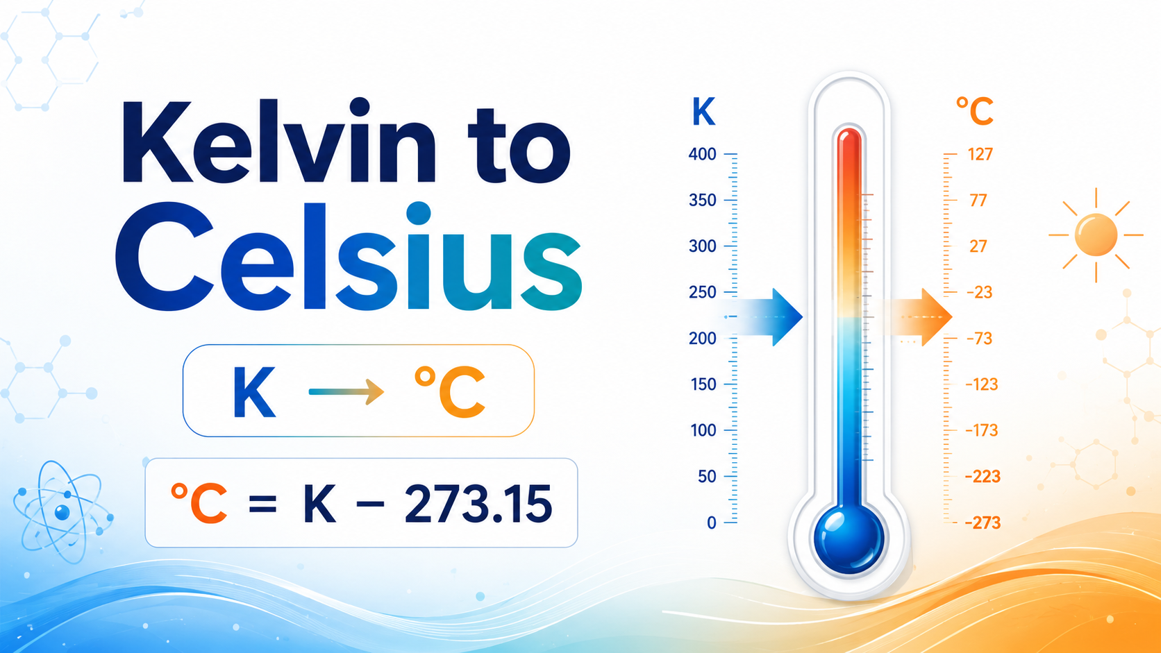 kelvin to celsius