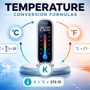 Temperature Conversion Formula: Celsius, Fahrenheit, and Kelvin temperature conversion formula