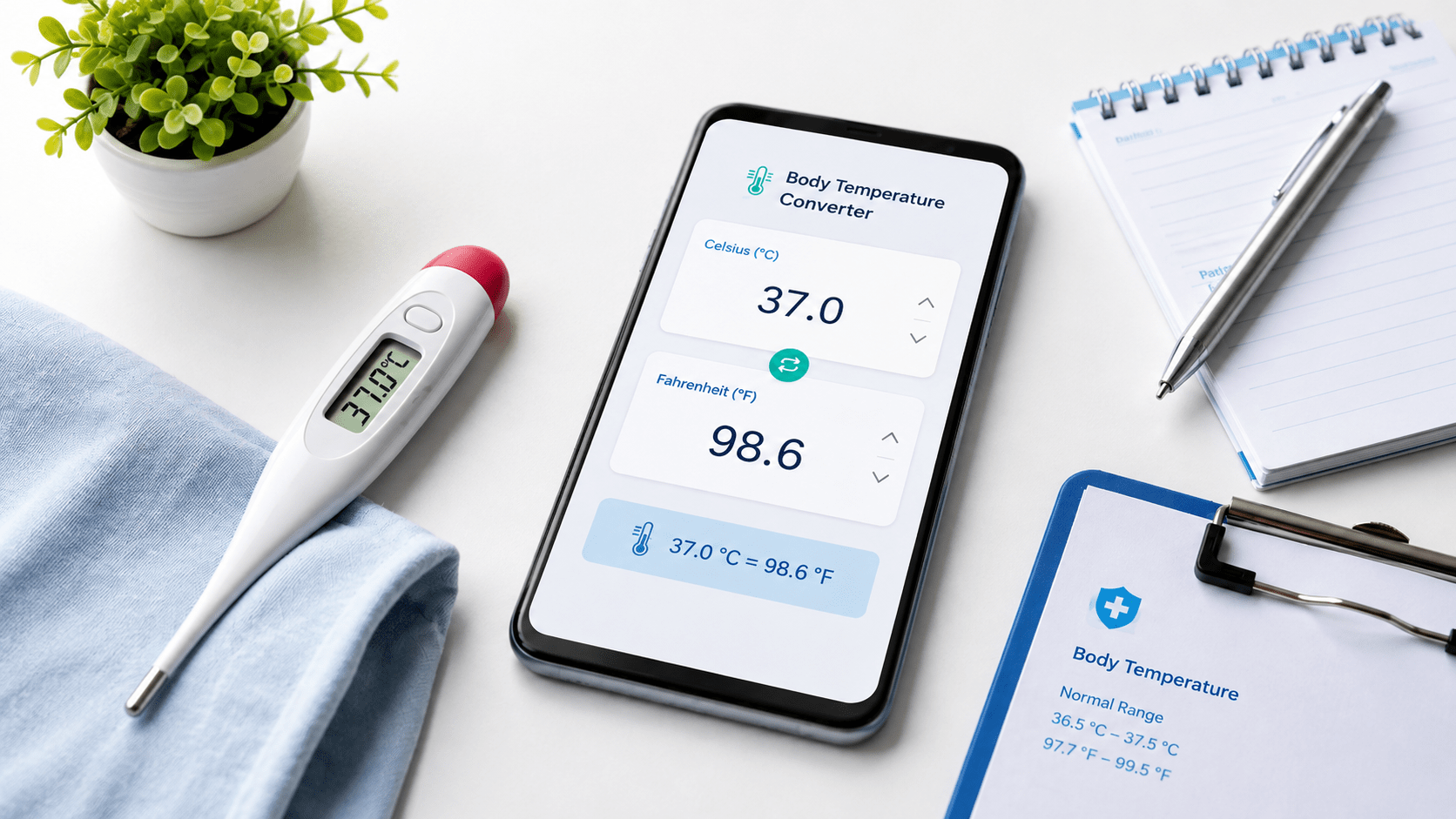 body temperature converter