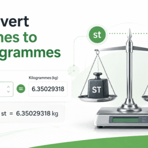 Convert Stones to Kilogrammes: Accurate st to kg Calculator convert stones to kilogrammes