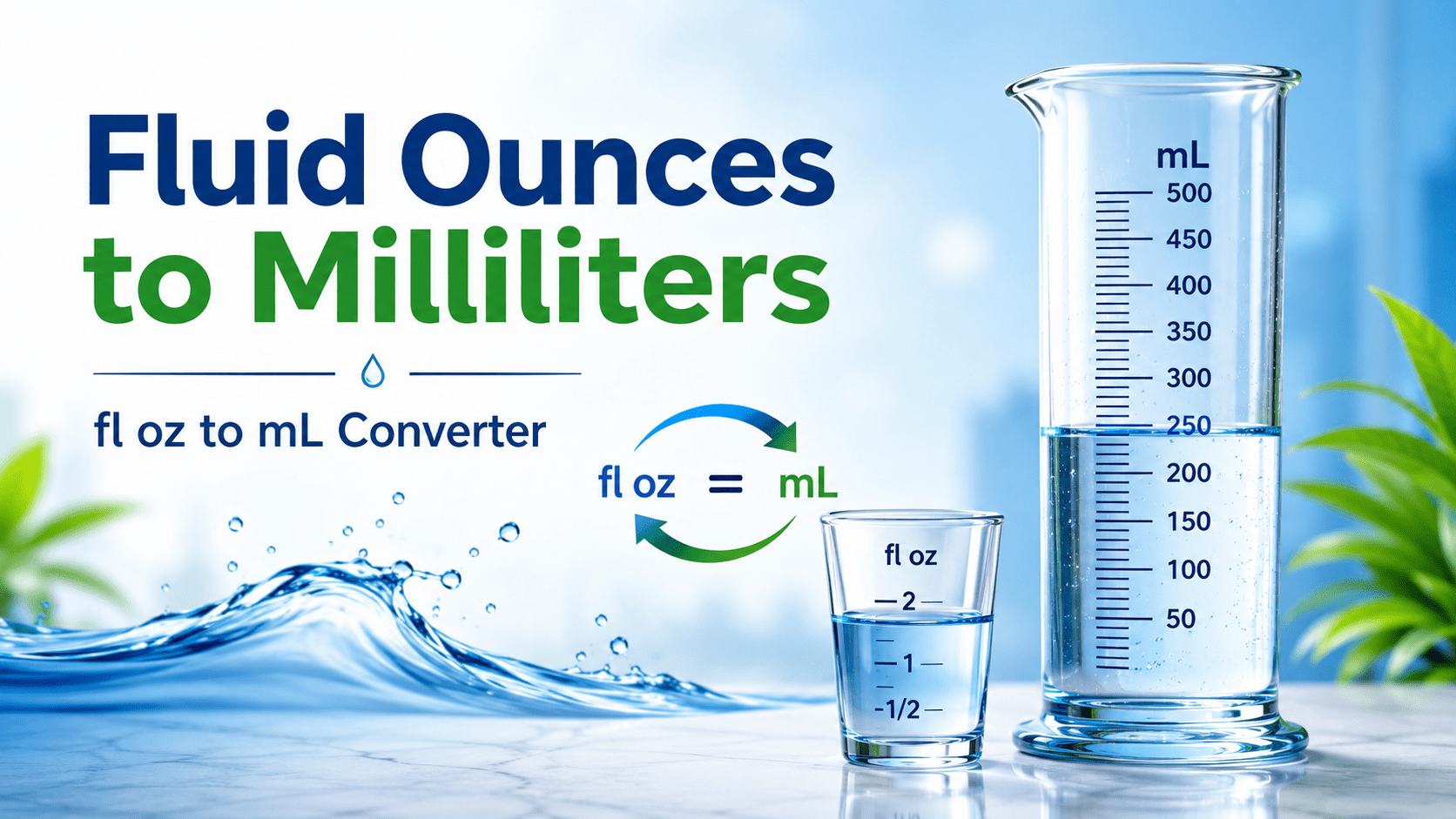 fluid ounces to milliliters