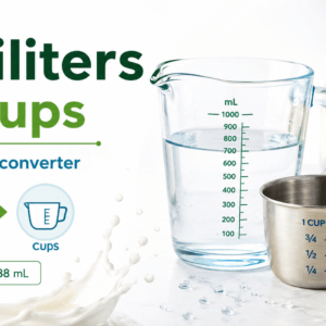 Milliliters to Cups Converter milliliters to cups
