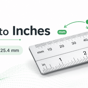MM to Inches Converter – Convert Millimeters to Inches MM to inches conversion with millimeter and inch ruler