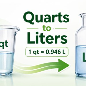quarts to liters