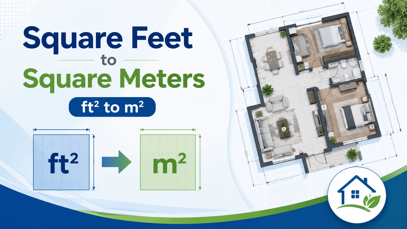square feet to square meters