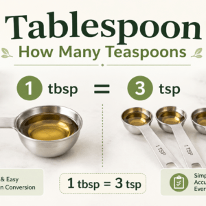 Tablespoon How Many Teaspoons? Converter & Chart tablespoon how many teaspoons